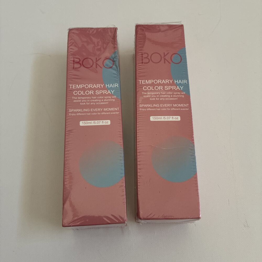 Lot Of 2 Temporary Hair Color Spray 5.07 fl oz Ice Dating Dye Washable Halloween